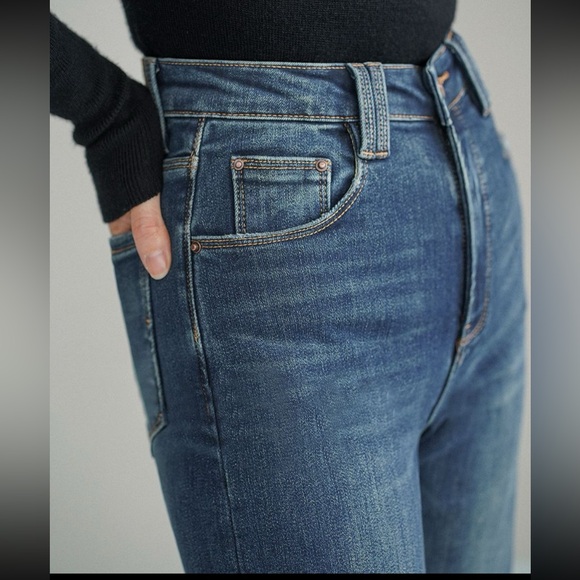 Bootcut Flared Denim Jeans - Picture 4 of 6